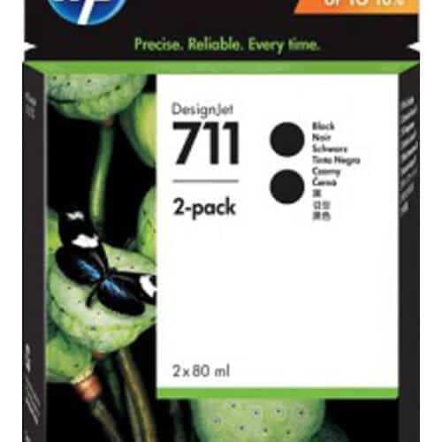 Cartucce HP 711 P2V31A BIPACK NERO