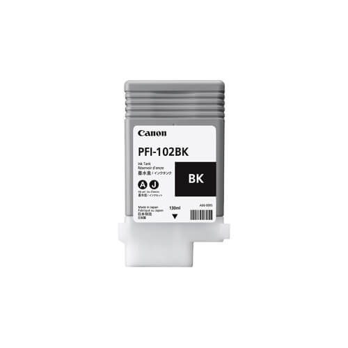 Cartucce CANON PFI-102BK 130ml Nero 0895B001