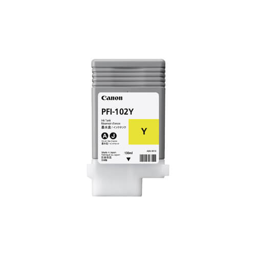 Cartucce CANON PFI-102Y 130ml Giallo 0898B001