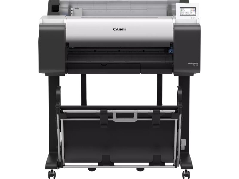 Plotter Canon TM-255 CAD 24"(61cm) 6238C003 piedistallo incluso-verifica con noi eventuale contributo plotter usato -