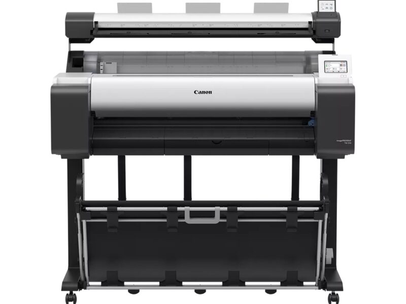 Plotter/scanner Canon TM-355MFP LM36 (91,4cm) 4401V411-verifica eventuale contributo plotter usato -