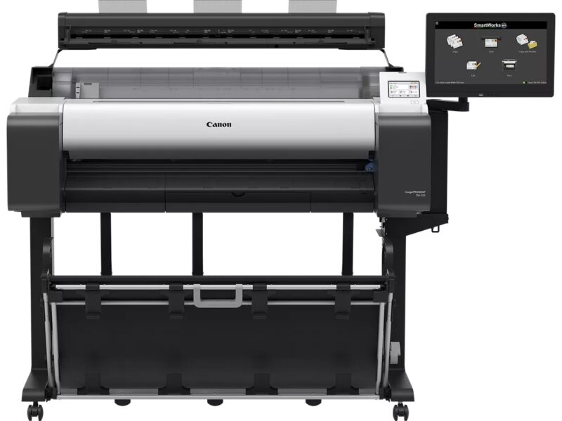 Plotter/scanner Canon TM-355MFP Z36 SYST.CONTROLL.(91,4cm) 4401V410-verifica eventuale contributo plotter usato -